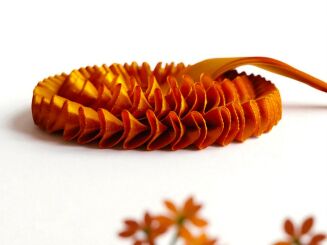 Triple rosette – solid color - 2