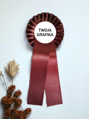 Single rosette - brown