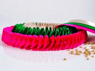 Triple Rosette with Dense Pleats - 2