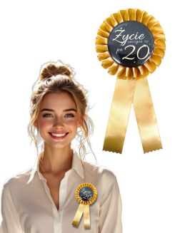 Birthday rosette - 2