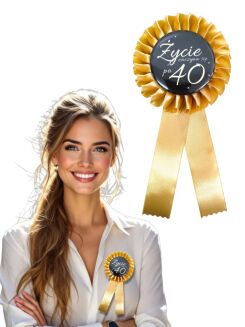 Birthday rosette - 4