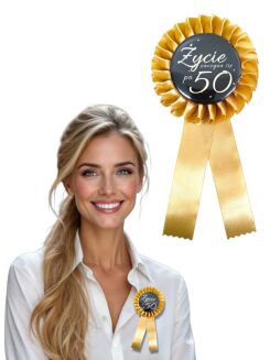 Birthday rosette - 5
