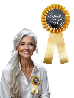 Birthday rosette - 9
