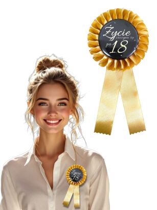 Birthday rosette